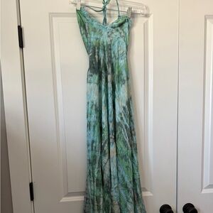 Tiare Hawaii NWT Tie-Dye Maxi Dress